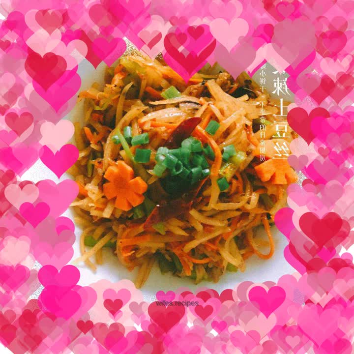 Hot and sour potato shreds