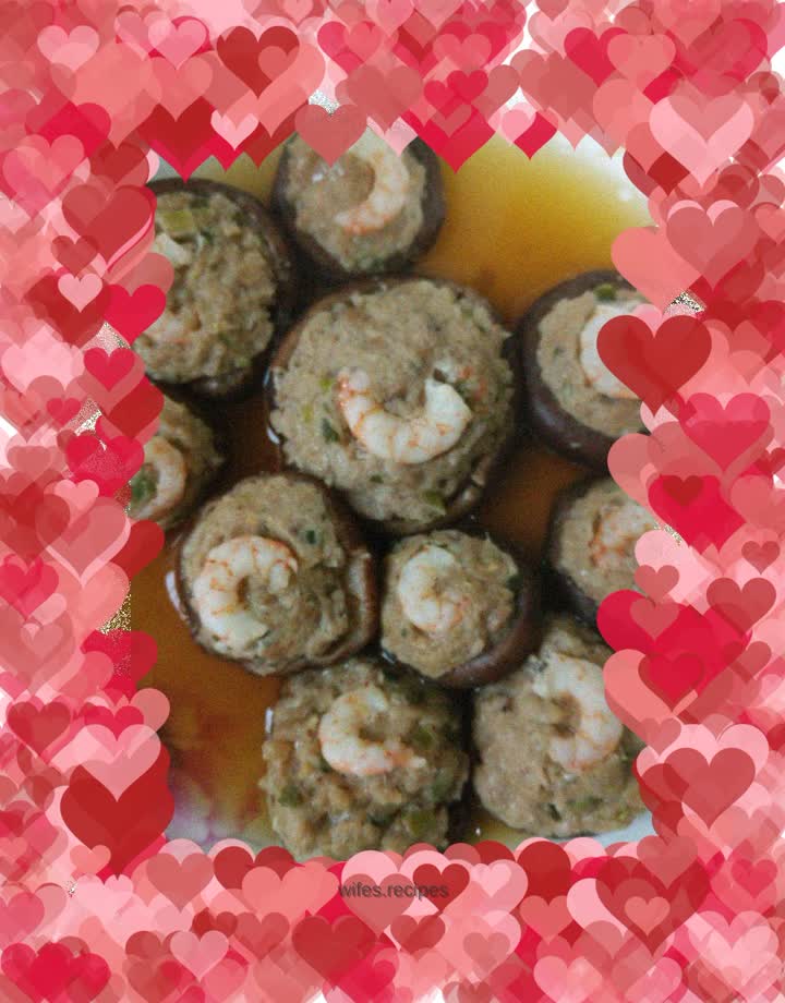 Mushroom Meat and Shrimp Boat