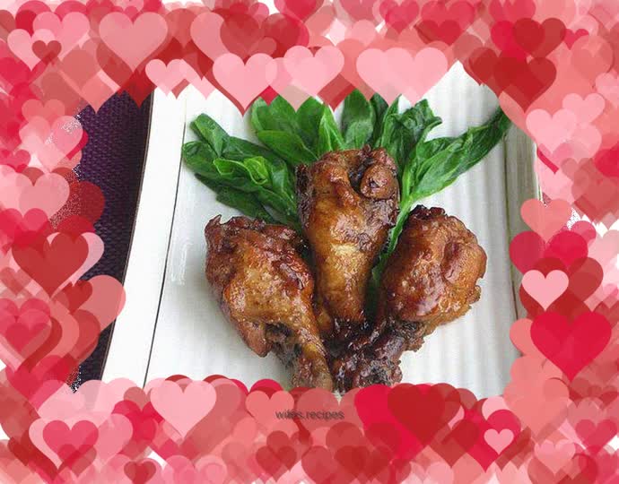 Coke chicken wing root