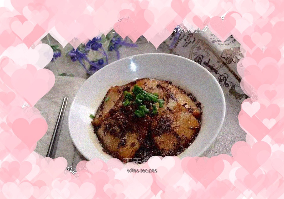 Braised Pork with Dried Plums and Vegetables--Tian Xian