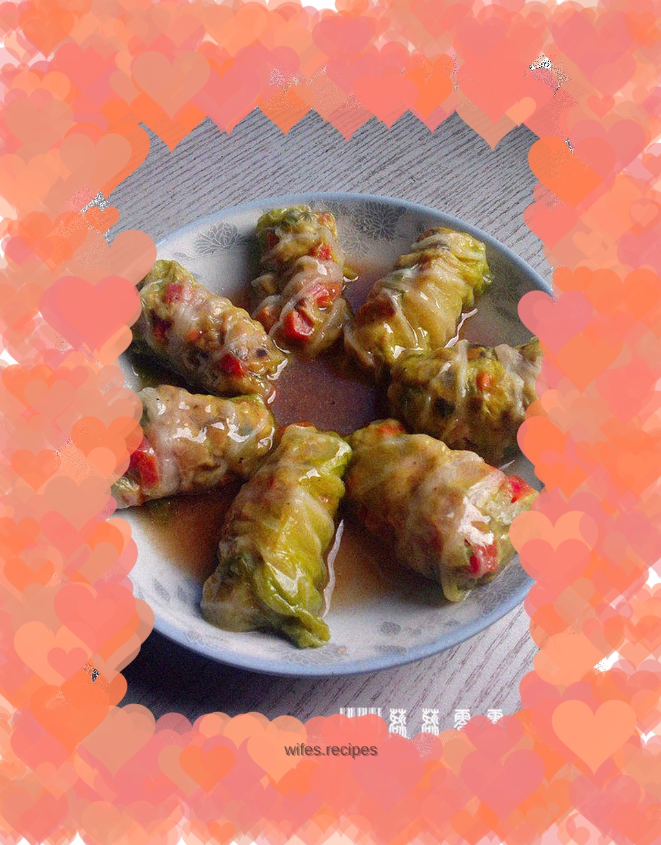 Cabbage rolls - delicious "steamed" and healthy