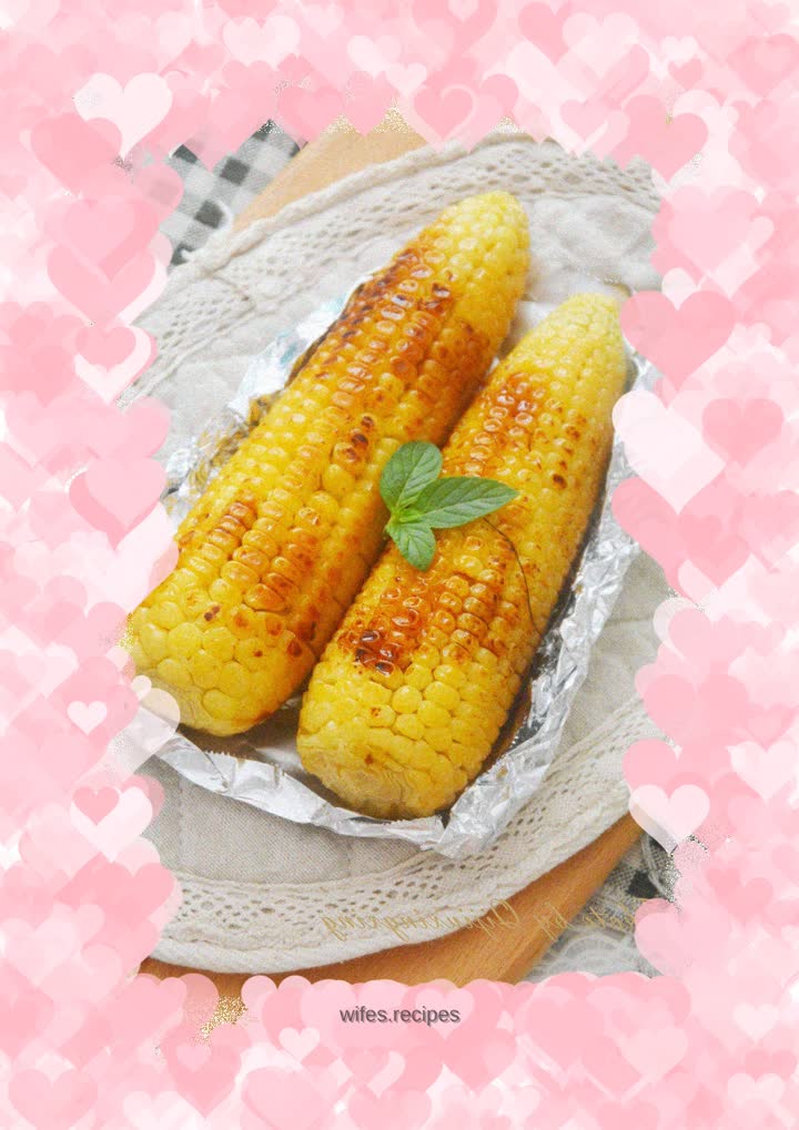 Milky honey roasted corn
