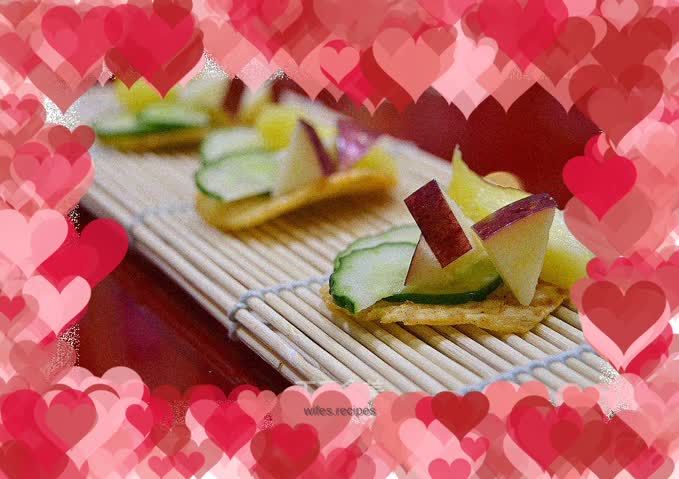 Potato Chips Fruit Salad