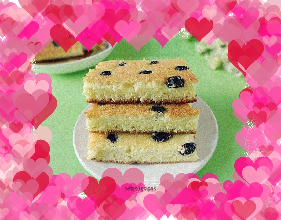 Blackcurrant cake