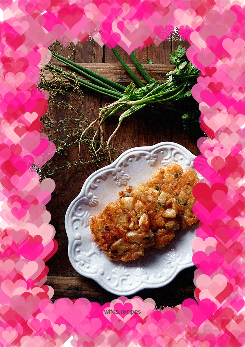 Shrimp and Yam Pancakes