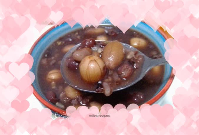 Red bean porridge Laba red bean and multigrain porridge