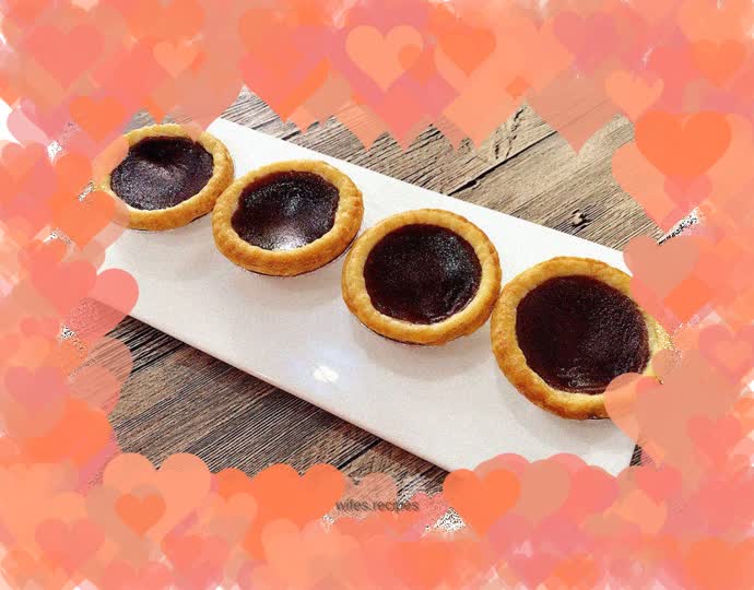 Cocoa egg tart, a more interesting way to eat egg tart