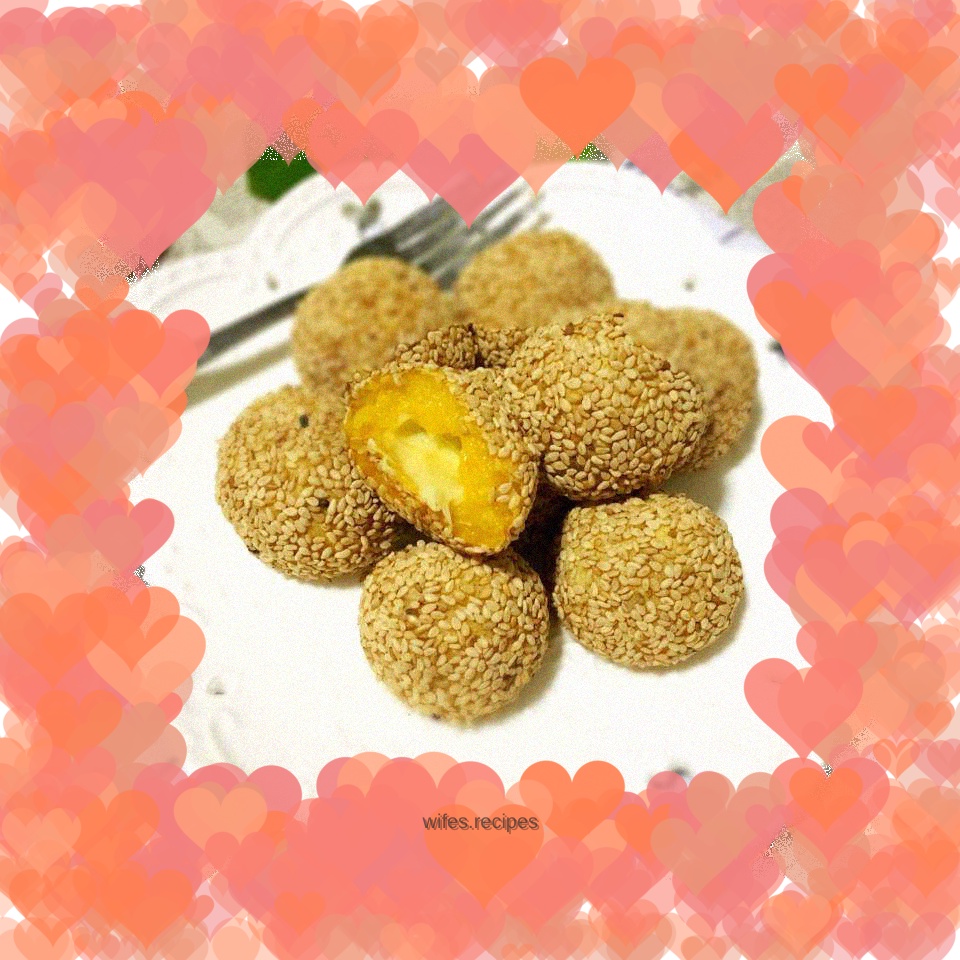 Chixin sweet potato balls