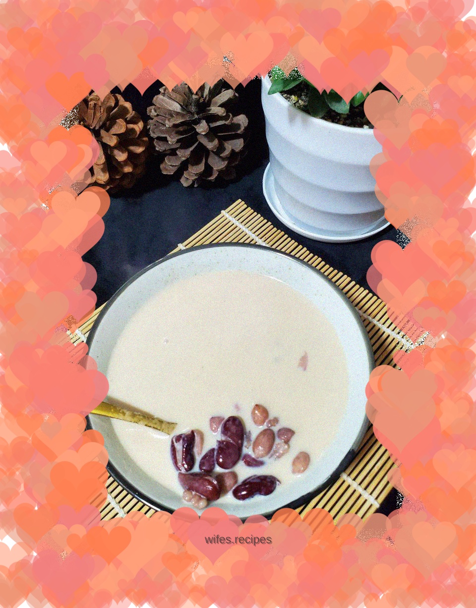 Peanut Red Kidney Bean Milk Drink