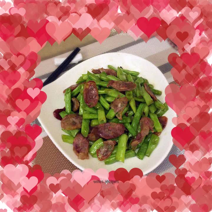 【Jinhua】Fried green beans with sausage
