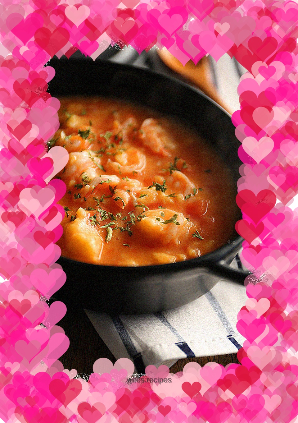 Shrimp and Tomato Pimple Soup