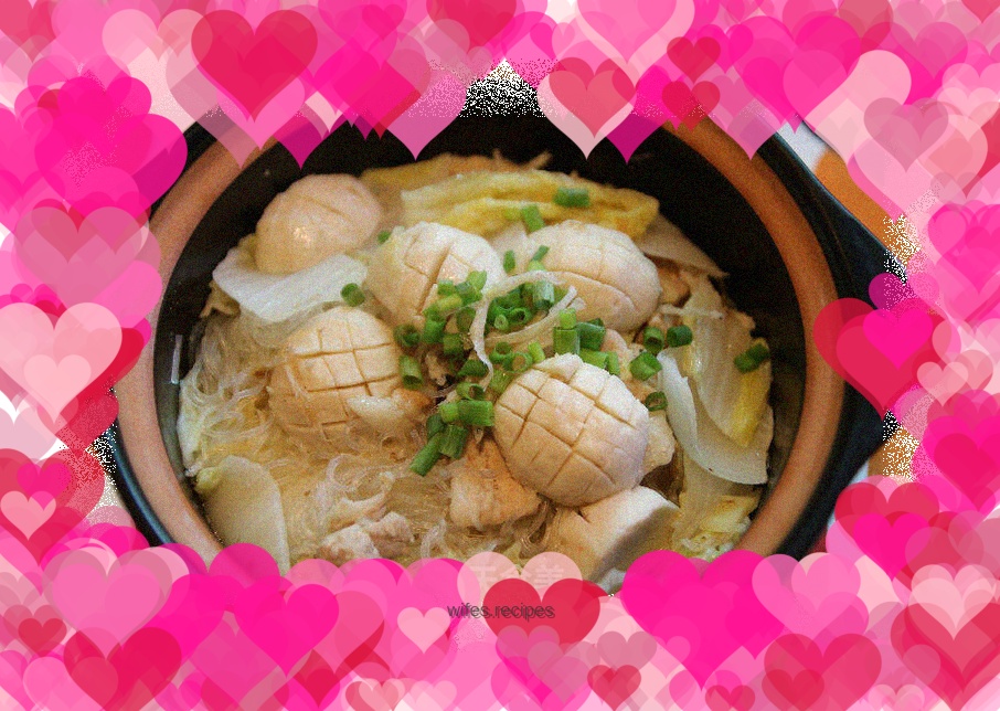 Private kitchen--[Silverbait, cabbage and vermicelli stew]