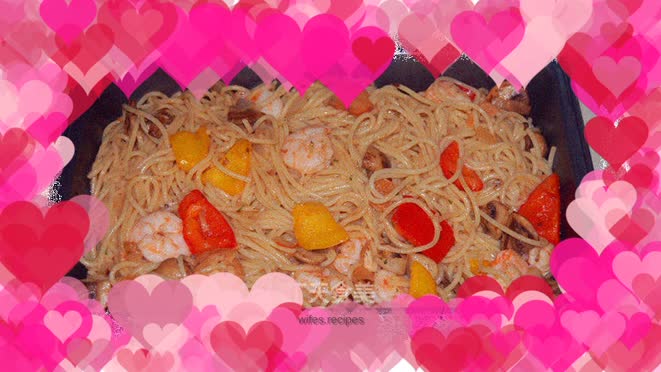 Italian seafood pasta