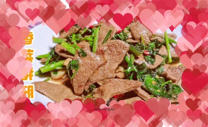 Coriander Pork Liver