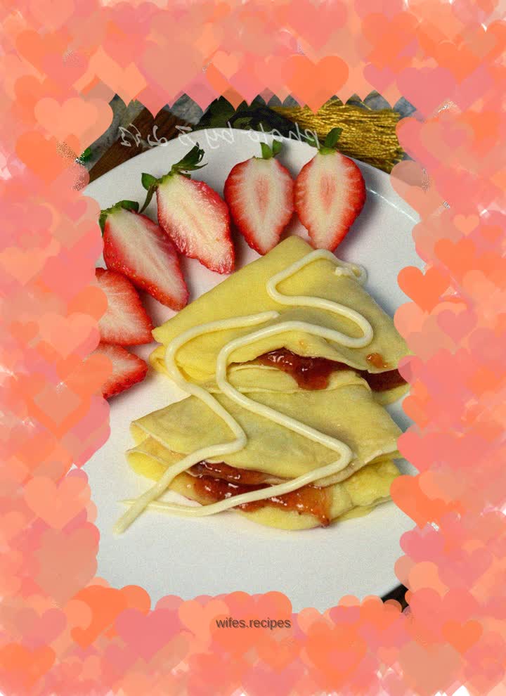 Strawberry Crepe
