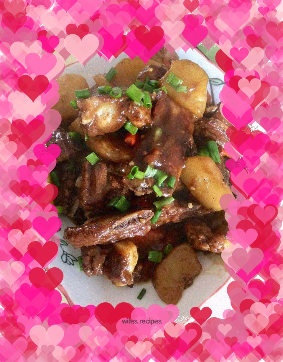 Braised Pork Ribs with Potatoes