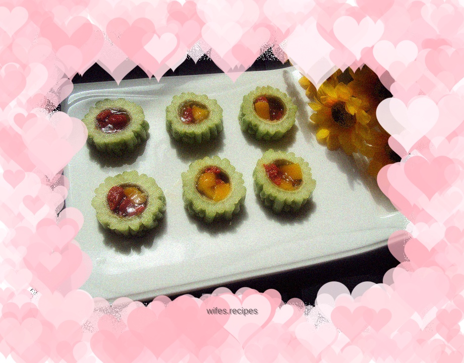 Bitter melon fruit jelly