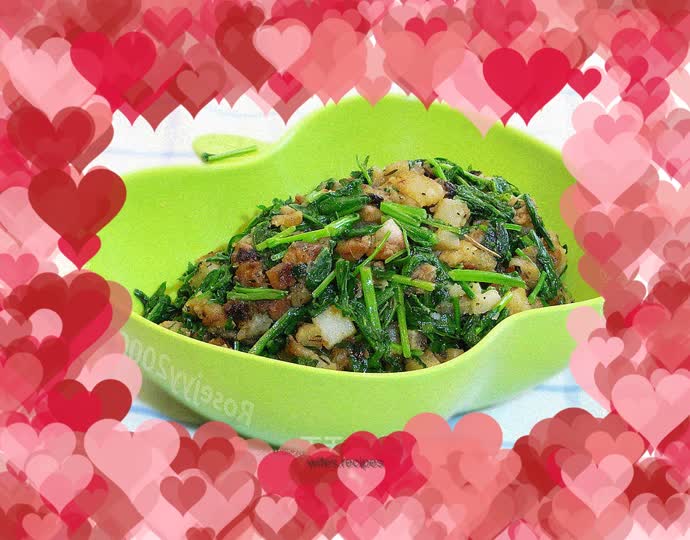 Vegetable and potato dices