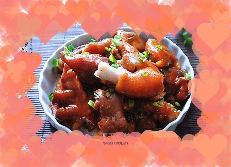 Electric Pressure Cooker Braised Pork Trotters