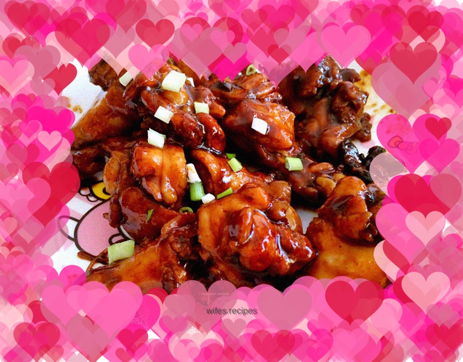 Braised chicken wings~my favorite