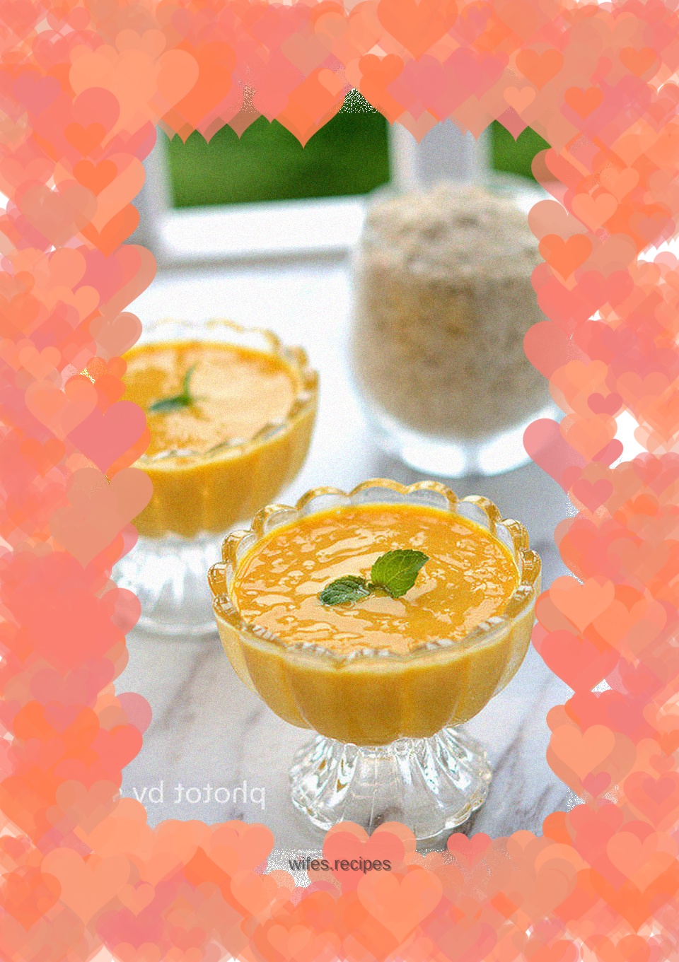 Oatmeal Mango Smoothie