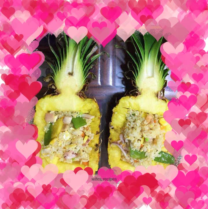 Pineapple and Squid Fried Rice
