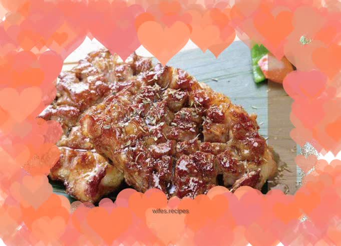 【Eat at Fastee】Honey Herb Grilled Pork Ribs with Bell Peppers (BBQ)