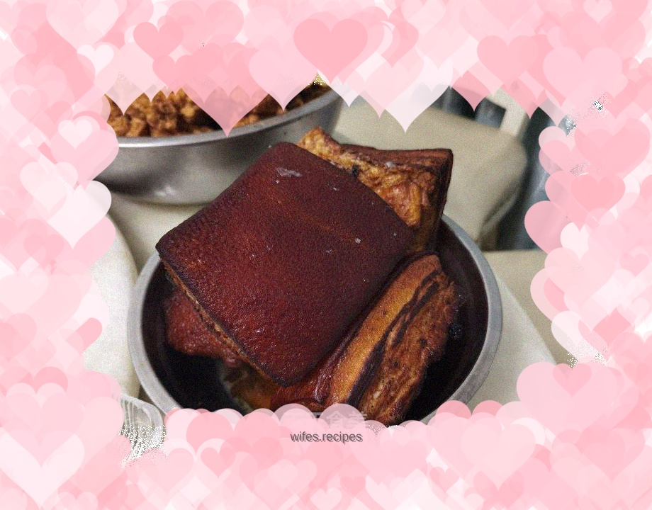 Braised pork (semi-finished product)