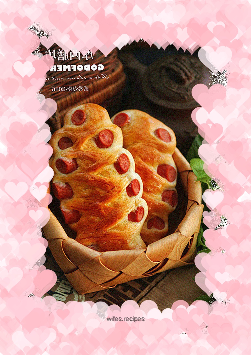 Use speed and passion to quickly make simple and delicious ham bread