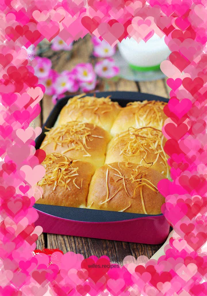 Soaked coconut milk buns