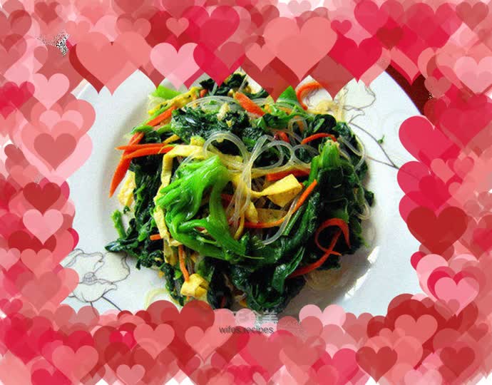 Red, yellow, white and green, who do you love more - the protagonist is spinach