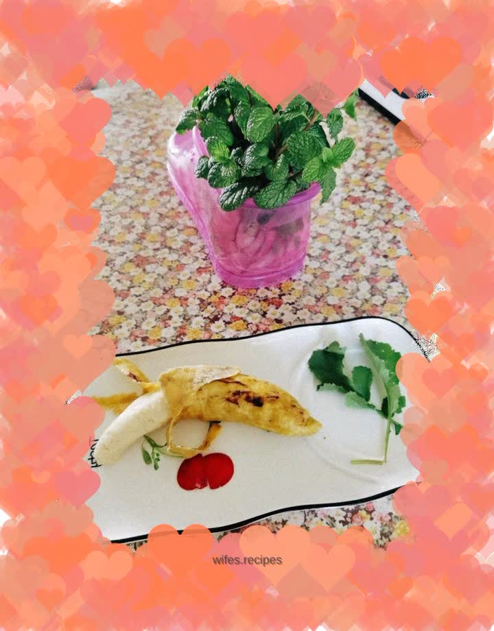 Banana buns where you can eat the skin