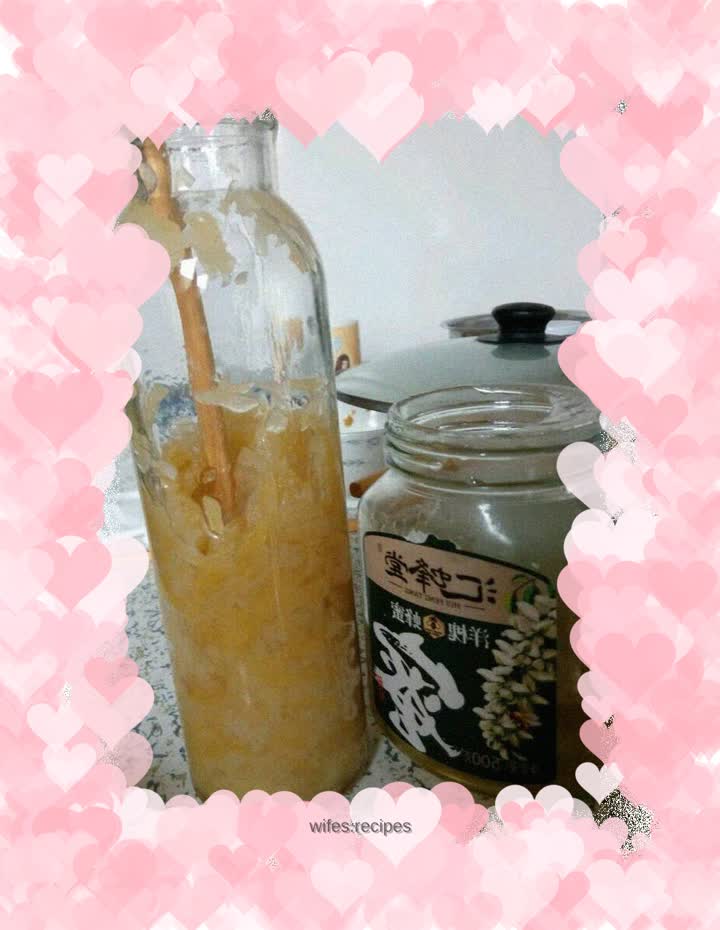 Honey grapefruit tea