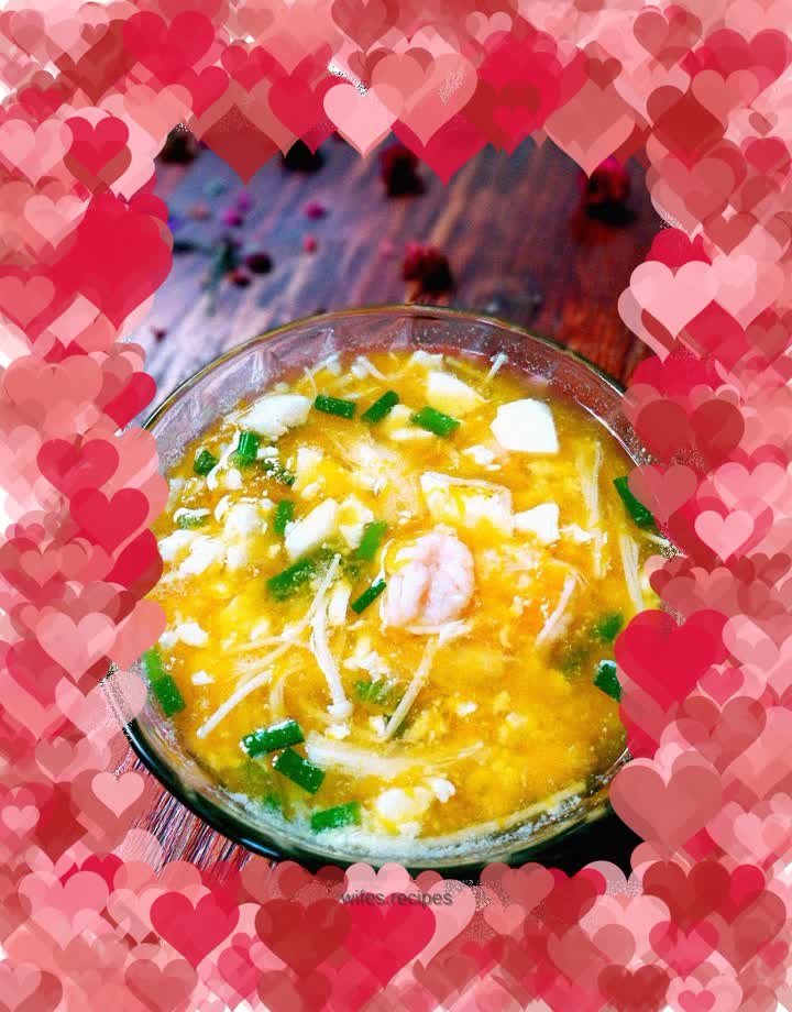 Shrimp, Tofu and Pumpkin Stew