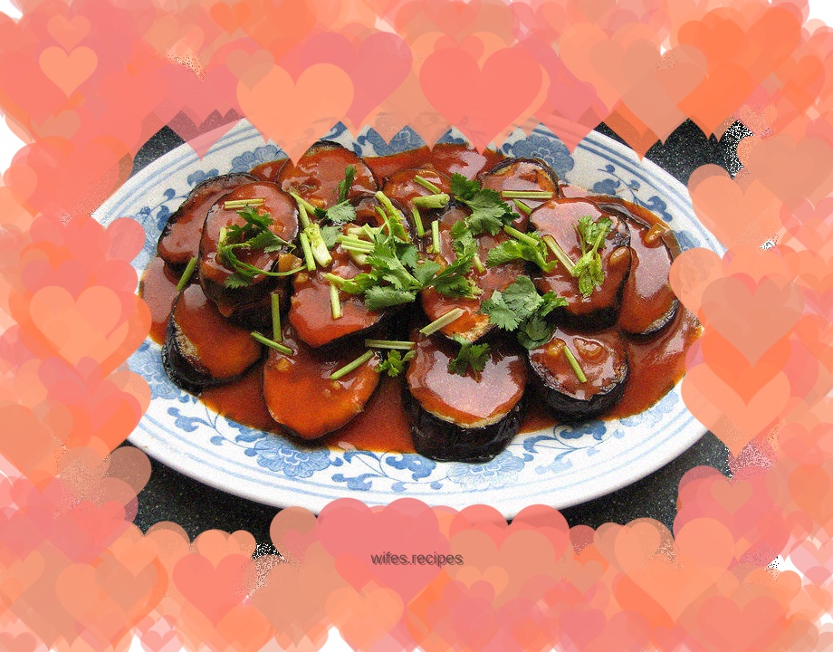 "Iron plate" flavored eggplant box