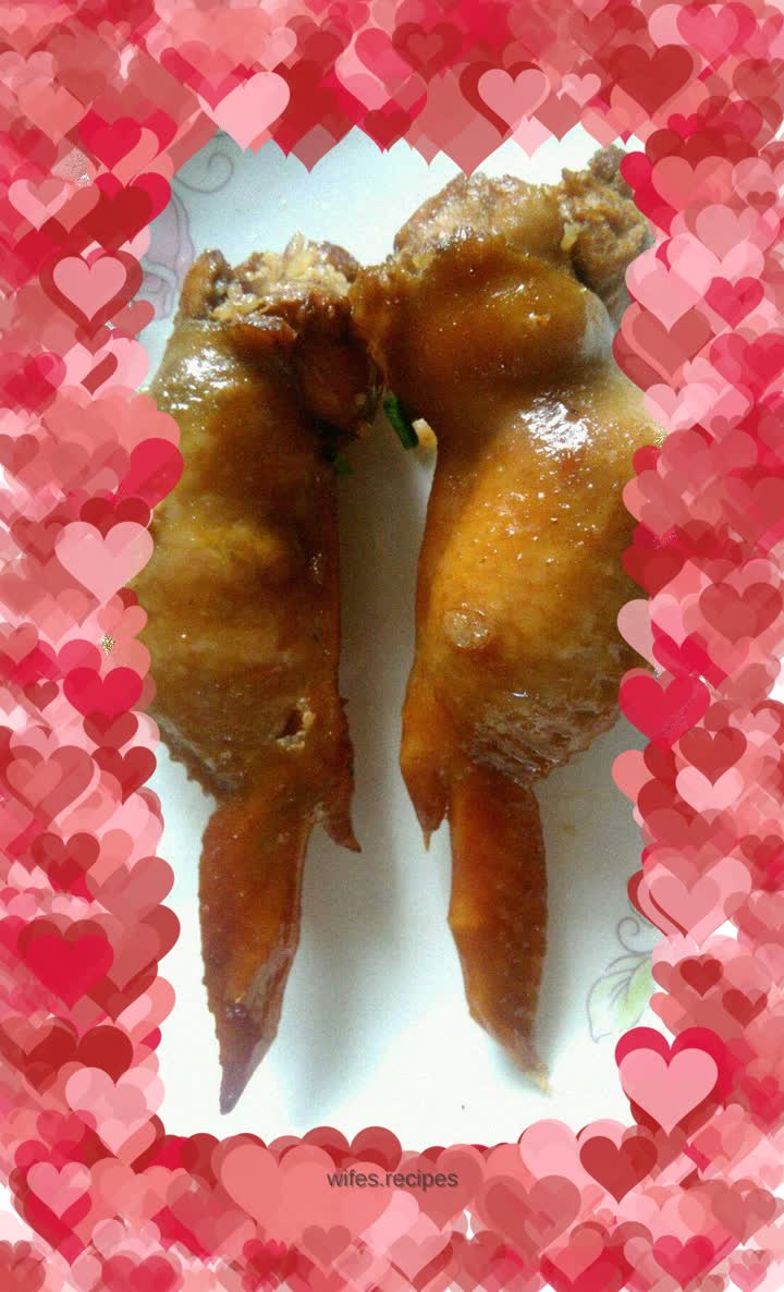 Chicken Wings with Rice