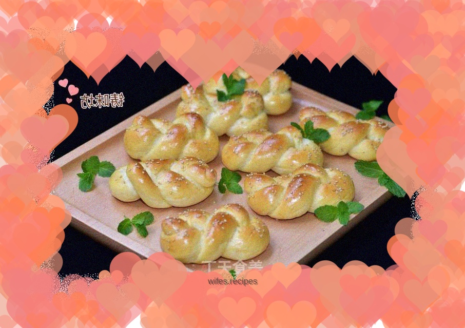 【Milk twist buns】