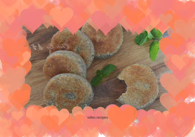 Bean dregs and glutinous rice cake