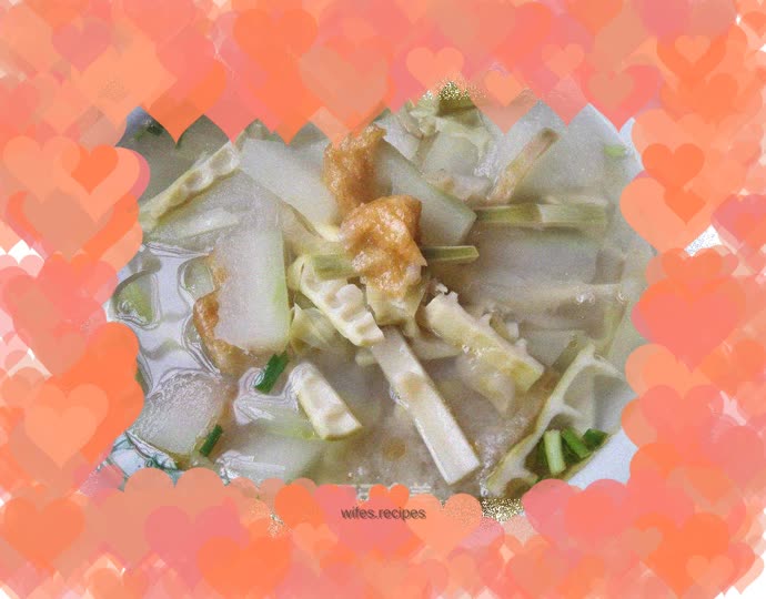 Bianjian winter melon soup