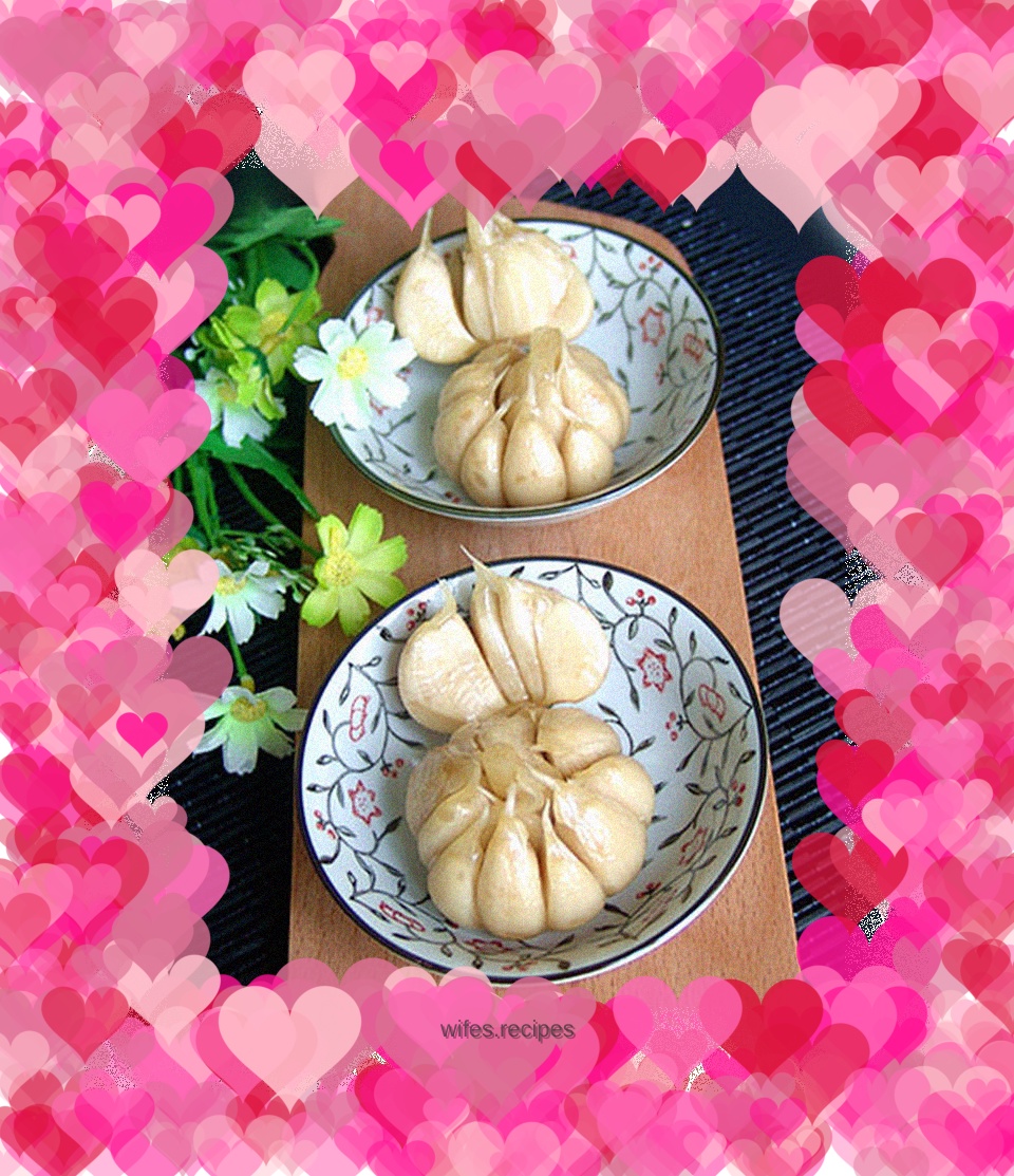 Homemade Candied Garlic