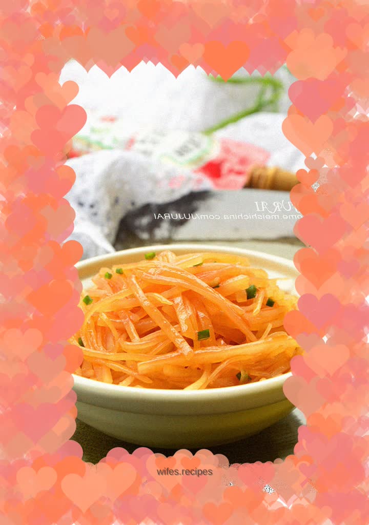 Tomato Sauce Shredded Potatoes