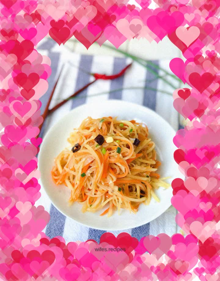 Cold Shredded Potatoes