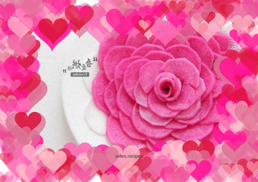 Flowers bloom and bring wealth - appetizing radish acid