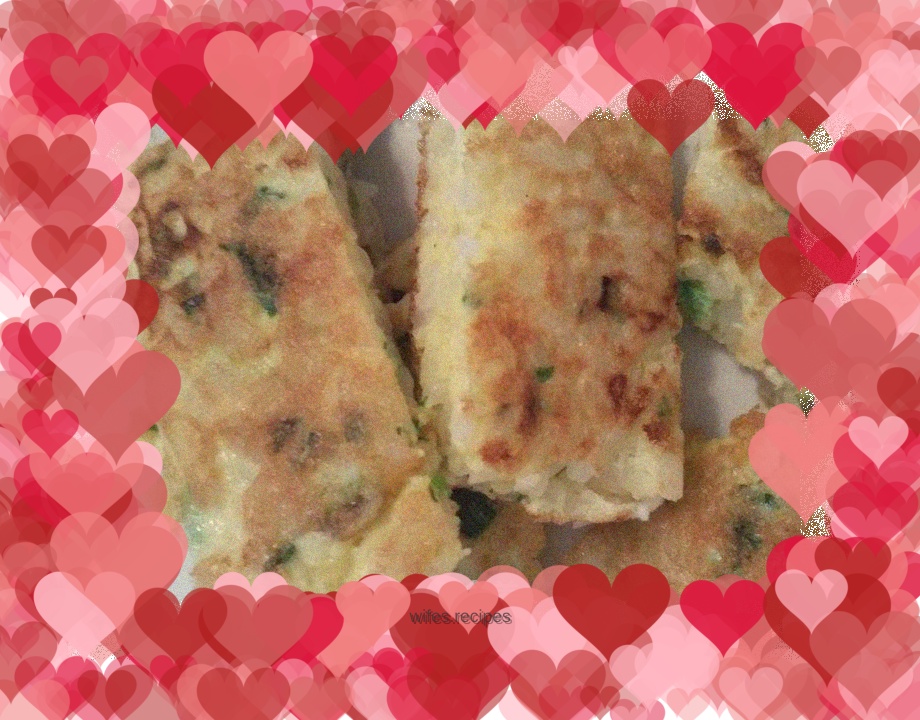 Egg rice cake