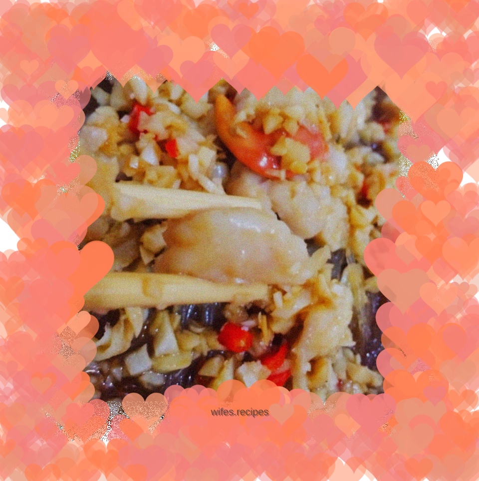 Garlic Vermicelli Scallop Plate