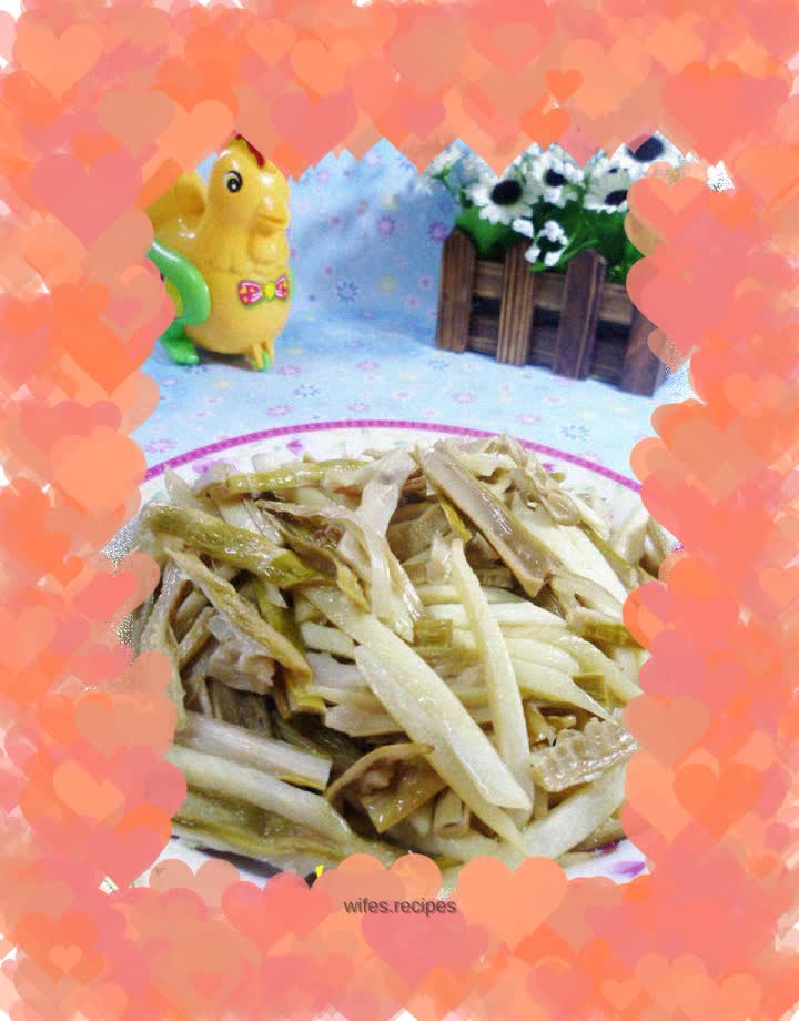 Stir-fried Wild Wild Bamboo Shoots