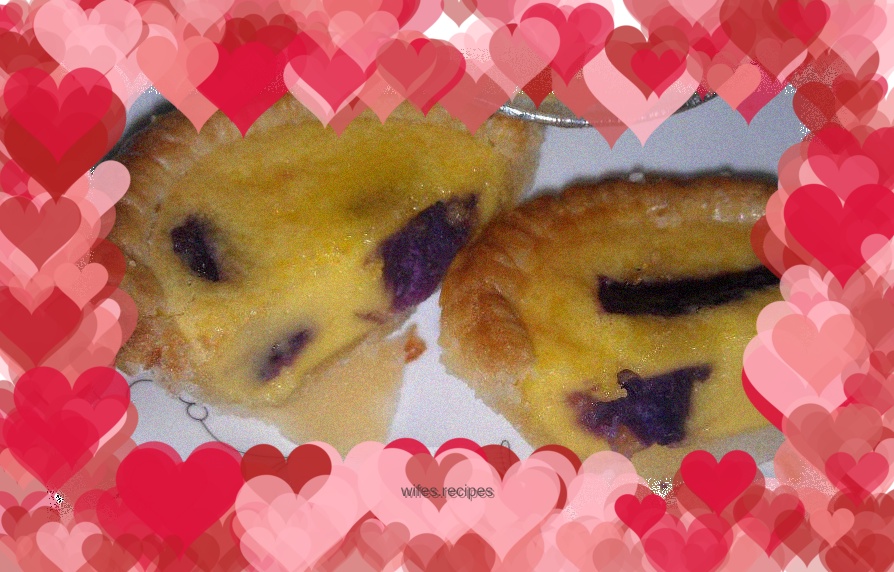 【Purple Sweet Potato Egg Tart】