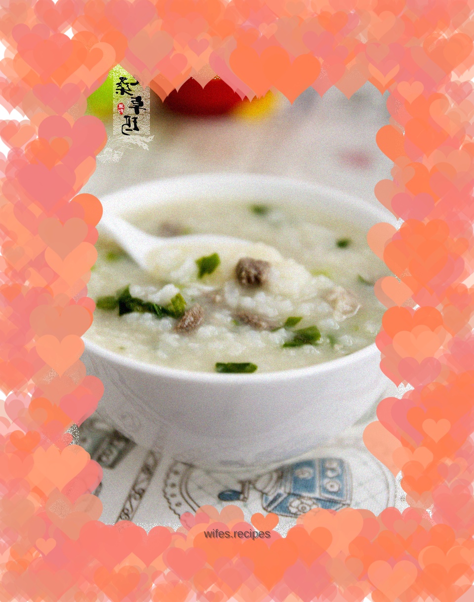 Pork liver and lean meat porridge that improves eyesight and nourishes blood