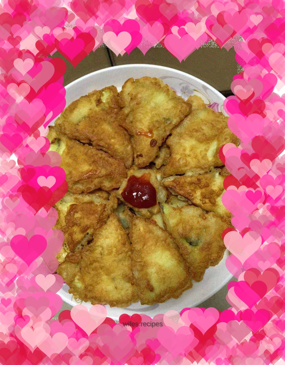 Pan-fried eggplant slices