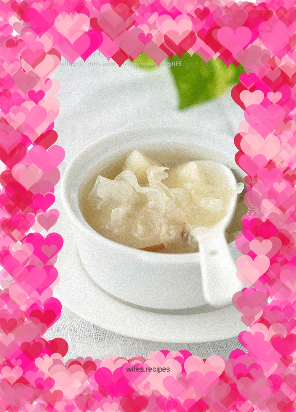 Water chestnuts in sugar water